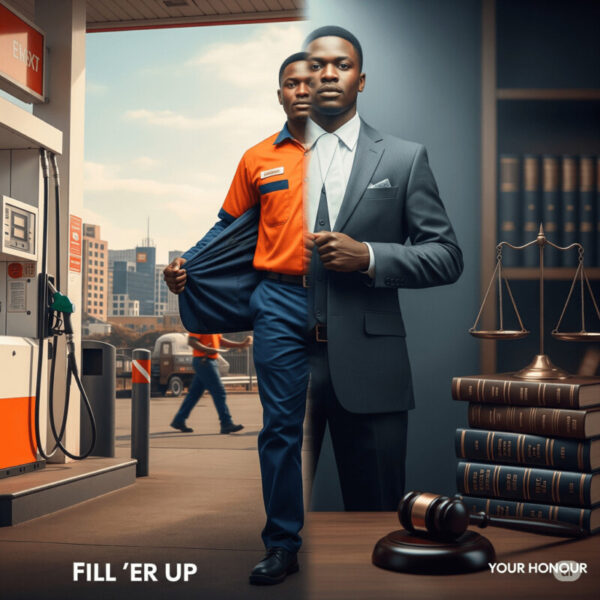 From Pump Jockey to Legal Eagle: One Bru’s Journey from “Fill ‘er Up” to “Your Honour”