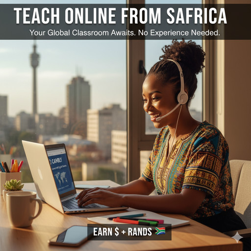 How to Start Teaching Online from South Africa (Even if You’ve Never Taught Before)